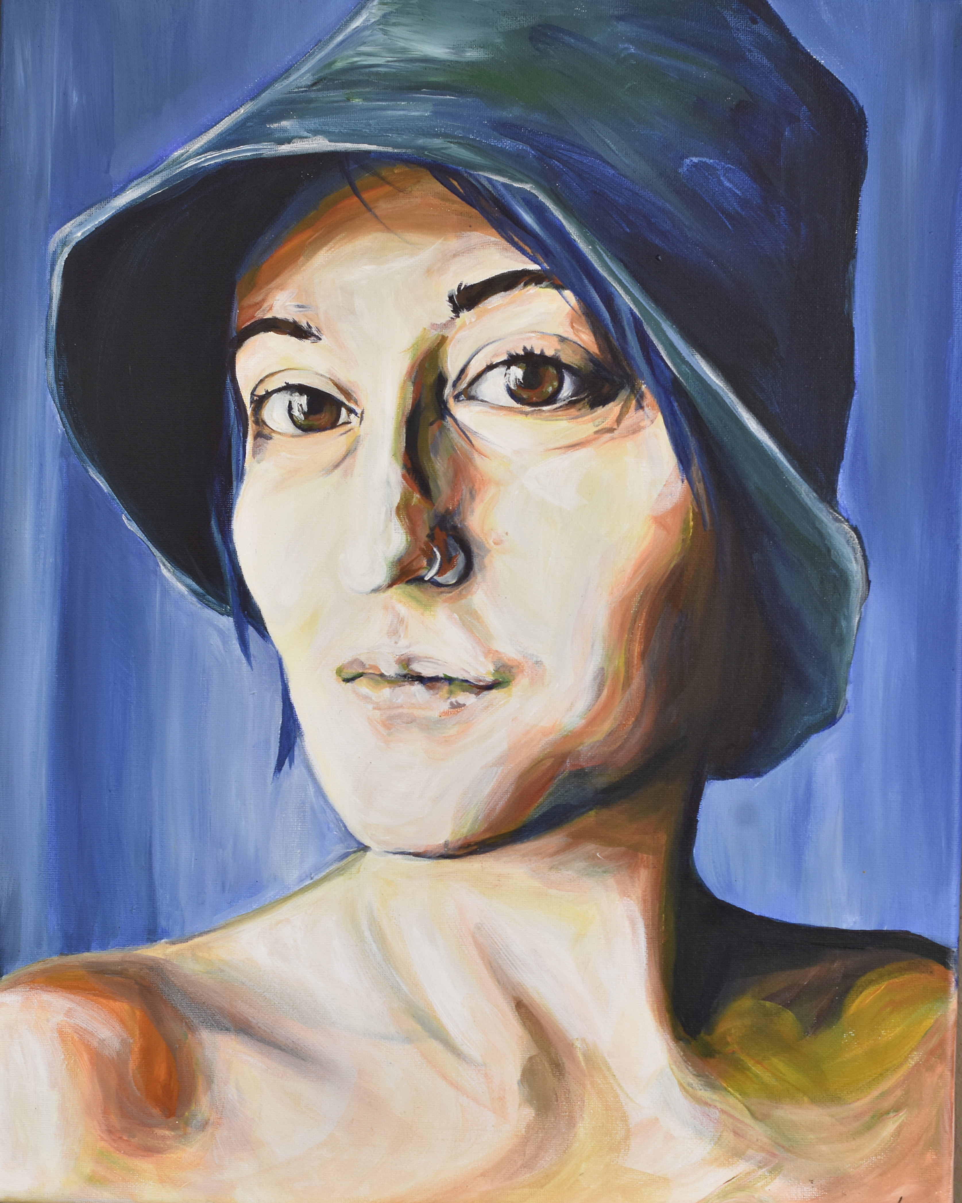 40x50 Selfportrait Acrylic